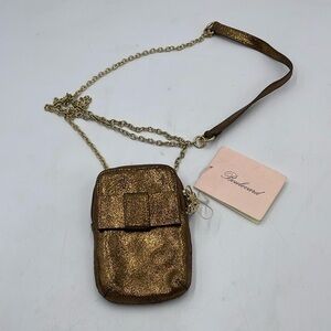 Boulevard CHLOE PHONE CADDY BRONZE GOLD Crossbody Bag